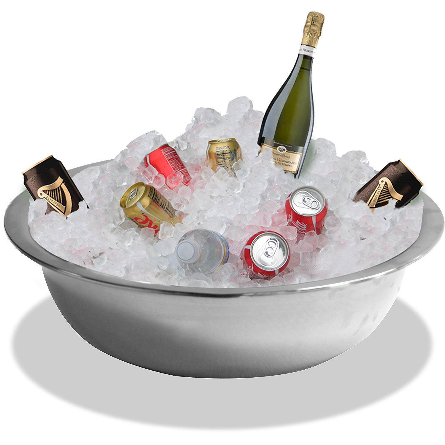 Fireology Collection Insulated Stainless Steel Ice Bucket Bowl - For Use with All Fireology Stands