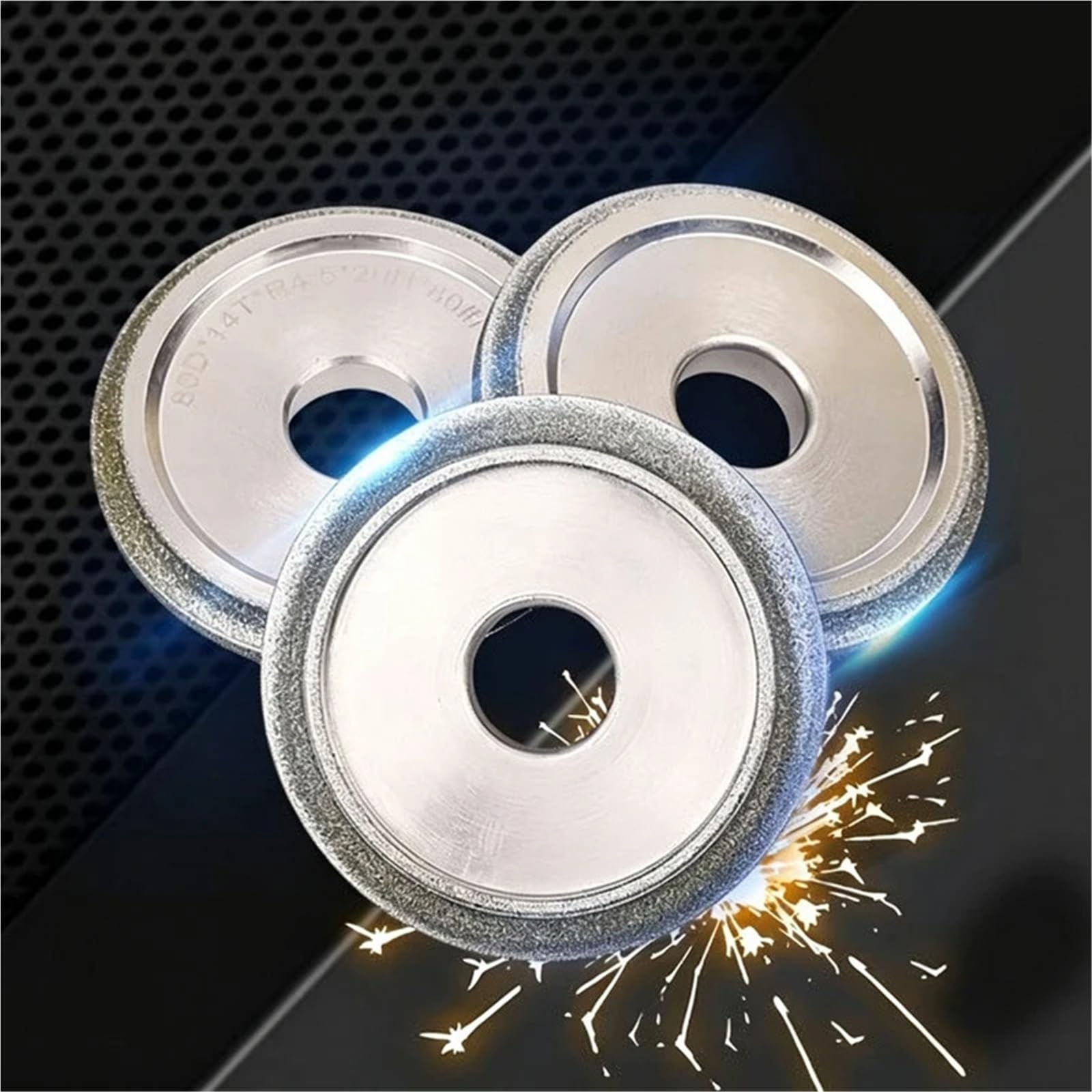 Diamentowa ściernica kątowa R z otworem 80 mm 25,4 mm (R5,0)
