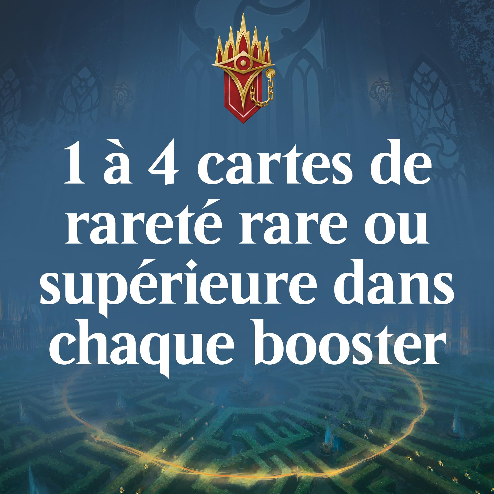 Boîte de boosters de jeu Magic: The Gathering Meurtres au manoir Karlov - 36 boosters (504 cartes Magic) (Version Française)
