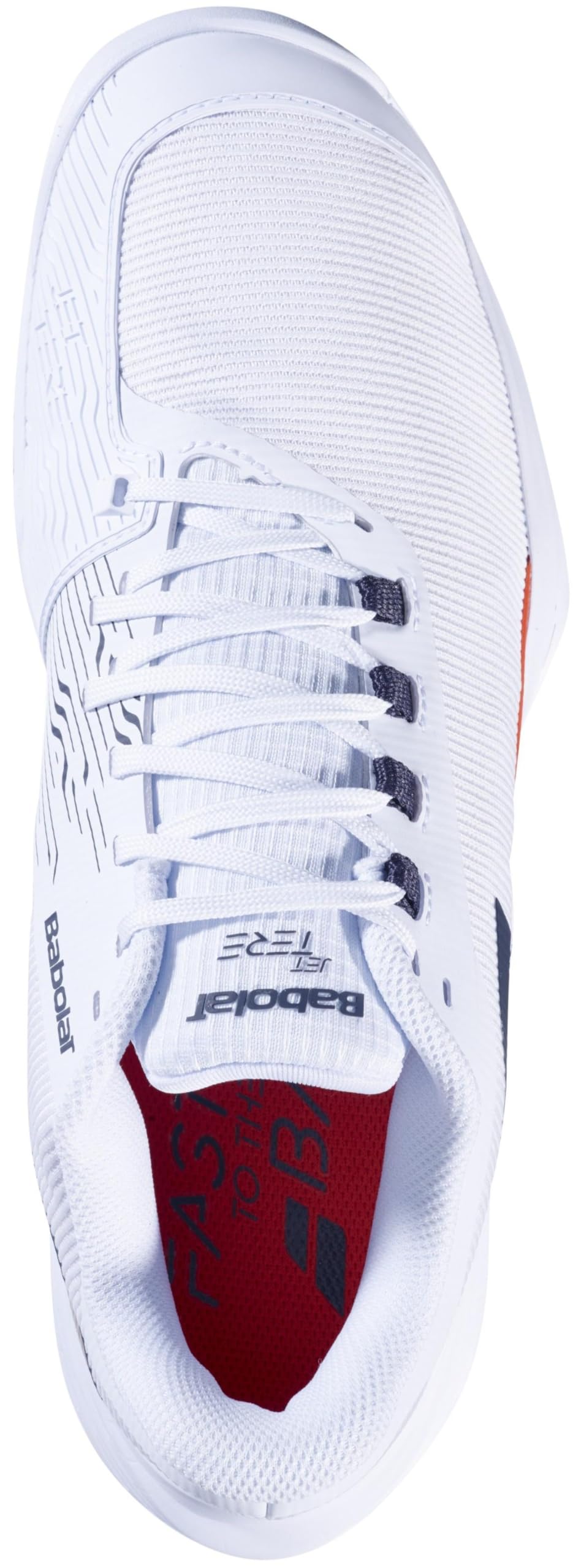 Babolat, Chaussures de Tennis Modèle Jet TERE 2 AC M, Empeigne en Mesh Respirant, Semelle EVA Amortissante, Renforts Latéraux pour Stabilité, Semelle Michelin Durable