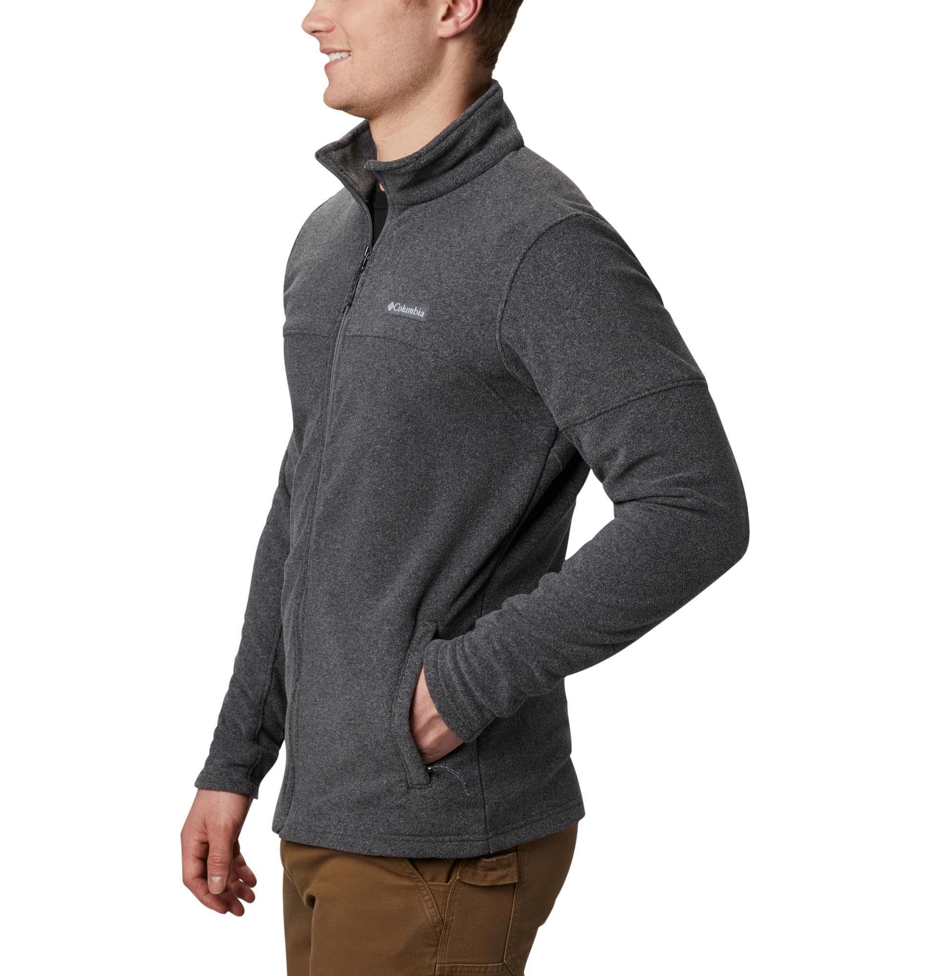 Columbia Basin Trail III Full Zip, Chaqueta De Forro Polar con Cremallera para Hombre