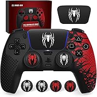 Vista 1 de Darno Funda de silicona antideslizante para controlador Ps5, accesorios para controlador Ps5, suave cubierta protectora para el agarre del control