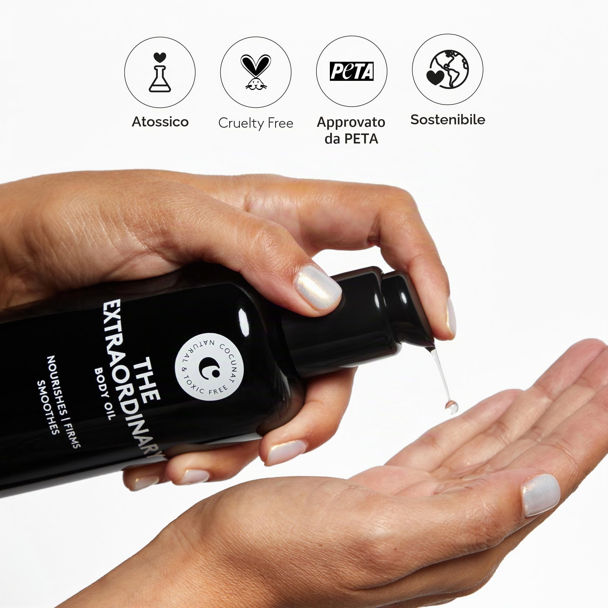 COCUNAT Body Power + Olio Antismagliature Pack Corpo Rassodante | Gel anticellulite con Caffeina e Alghe Rosse + Olio 3 in 1 Rosa Canina, Argan e Mandorle. Toxic Free.