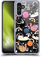 Vista 1 de Head Case Designs Cat Space Unicorns - Funda de gel suave compatible con Samsung Galaxy A13 5G (2021)