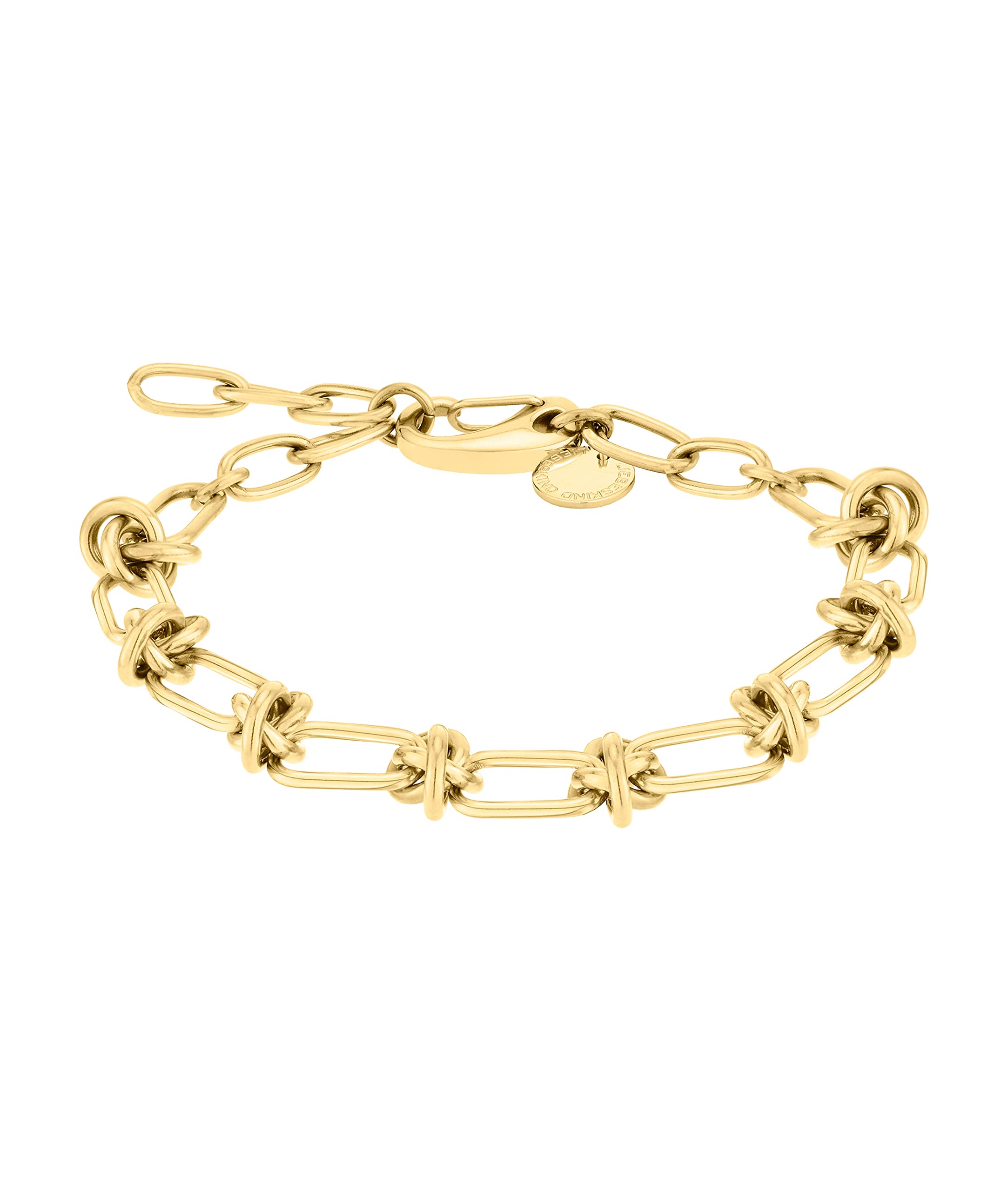 LIEBESKIND Berlin Armband LJ-1037-B-20 Aus Edelstahl In IP Gold - Stylisches Schmuck-Armband