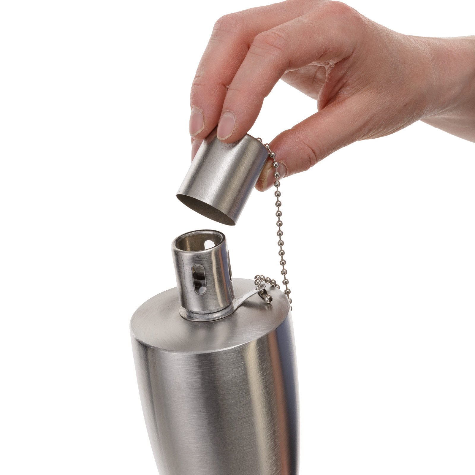 Hussala Edelstahl Gartenfackel für draußen Öl [2 Stück] - nachfüllbarer 400 ml Tank - Premium Ölfackeln Garten mit 115 cm Länge - Fackeldocht aus Fiberglas mit Sicherheitsverschluss