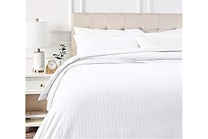 Amazon Basics Microfiber 3 Piece Duvet Cover Set