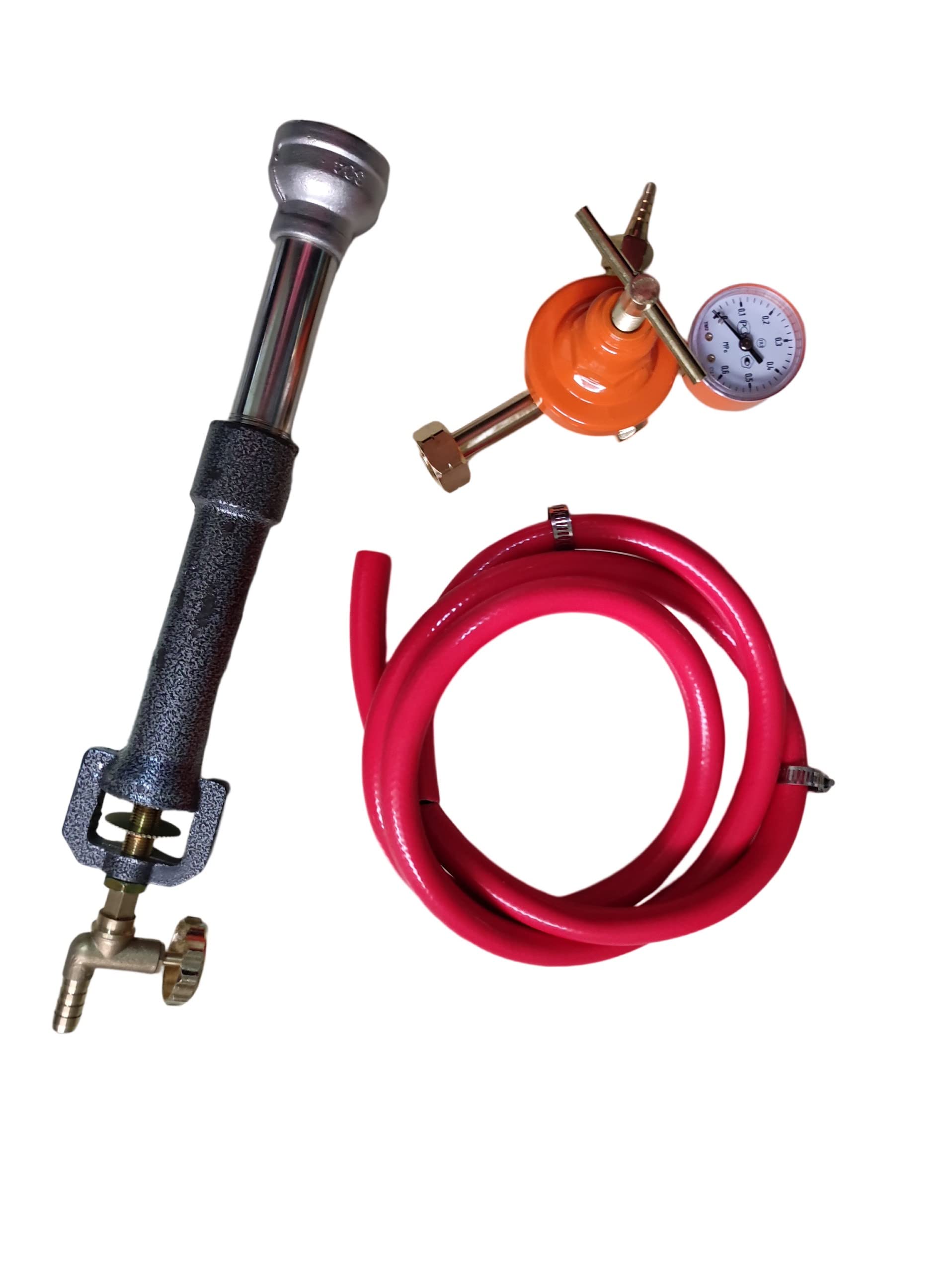 Fabricante de cuchillos, estrangulador de aire para horno de gas, horno de hierro forjado, metal forjado, butano, propano, LPG, quemador de gas con regulador
