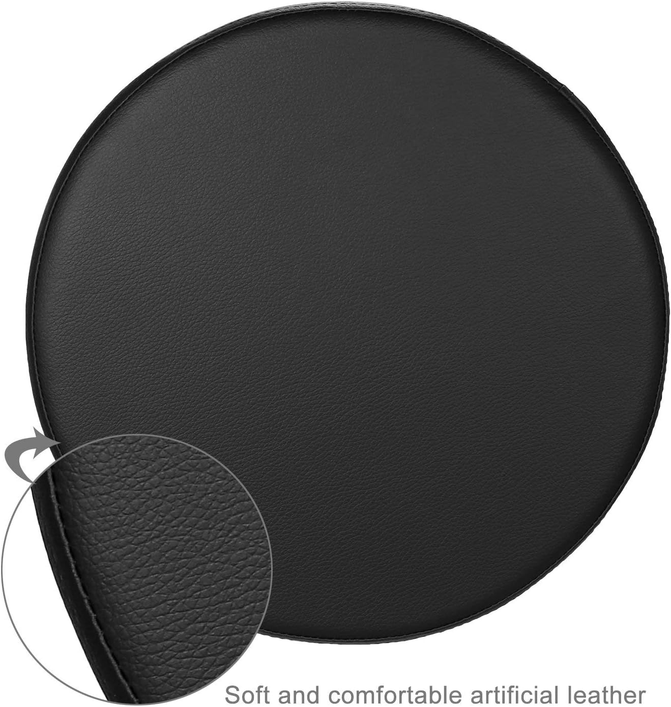 Softline Pro SP36 Universal Drum Throne, 1.9 Kg Padded Drum Stool with Anti-Slip Feet for Adults and Kids - Black (SP36 - BK) 3