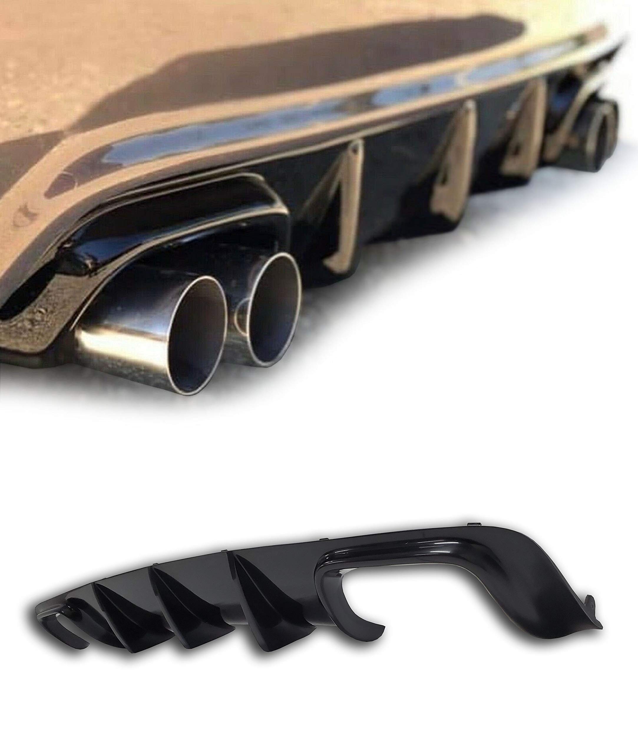 Photo 1 of Rear Bumper Diffuser Splitter Lip Two Whips Hamann Style fit for BMW E39 M5 by Lasscar