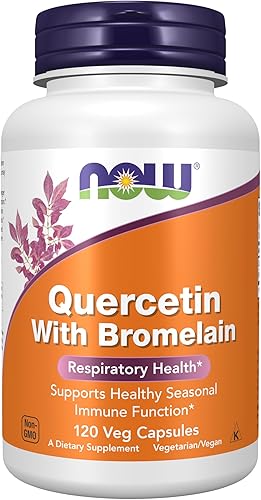 Quercetina con Bromelina Now Foods, 1467, 120, 1, 1