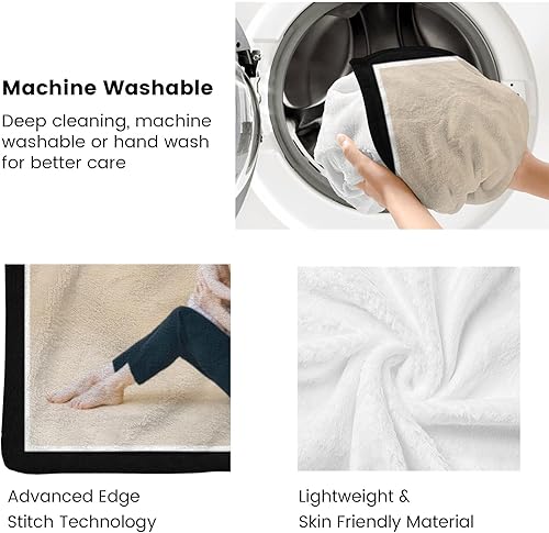 Miniatura 6 de Mantas personalizadas con imágenes para la mejor mamá del mundo, manta personalizada para madre, regalos para esposa, abuela, mantas suaves