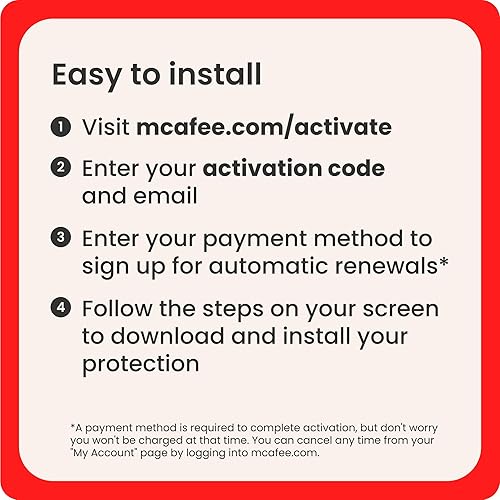 Vista 11 de McAfee Privacy & Identity Guardian 1-User 2026 Ready Cybersecurity Software for Personal Data Protection from Identity Theft 1-Year Subscription
