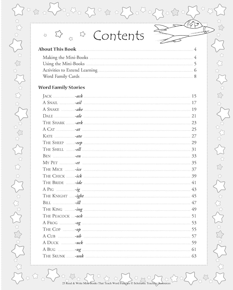 amazon-com-25-read-and-write-mini-books-that-teach-word-families-9780439155878-sanders-nancy-i-books for Free Printable Learning To Read Books Amazon.com: 25 Read and Write Mini-Books That Teach Word Families: 9780439155878: Sanders, Nancy I.: Books for Free Printable Learning To Read Books