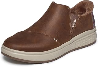 Skechers Women's Slip-Ins BOBS Skip Cute Wave | Casual slip on, Slip-ins, Memory Foam, Vegan Leather, Flexible outsole, Heel Pillow holds your foot securely in place
