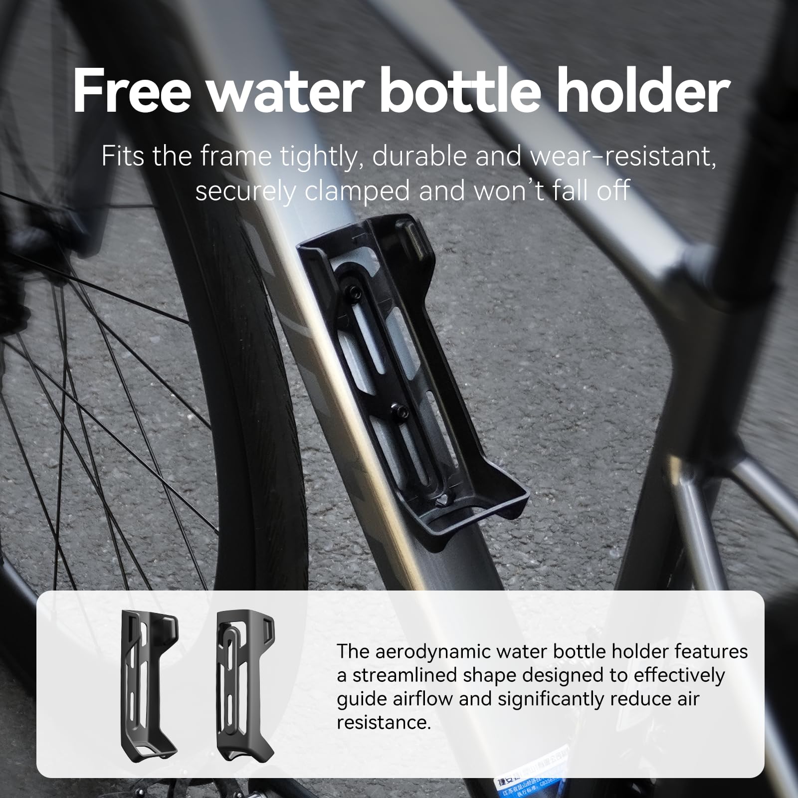 Bicicletas, 610 ml, ligeras, sin BPA, a prueba de fugas, botella de rueda para ciclismo, fitness, senderismo, natación