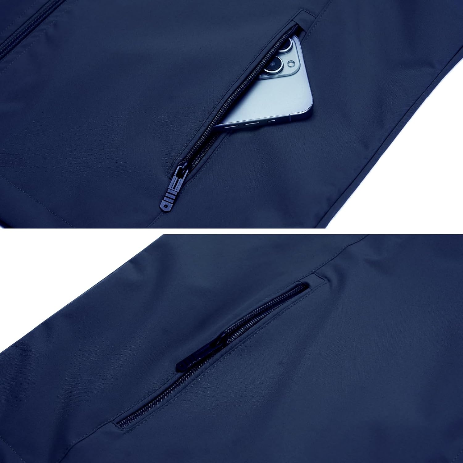 MANLUODANNI Men's Lightweight Vest Sleeveless Outdoor Work Jacket for Travel Hiking Running - Image 4