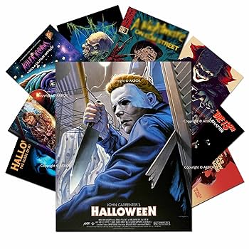 Amazon.co.jp: ビンテージホラー映画ポスターセット