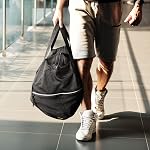 Meister X-Large Sac de gymnastique à chaîne respirante Mesh Duffel - V2.0 Noir