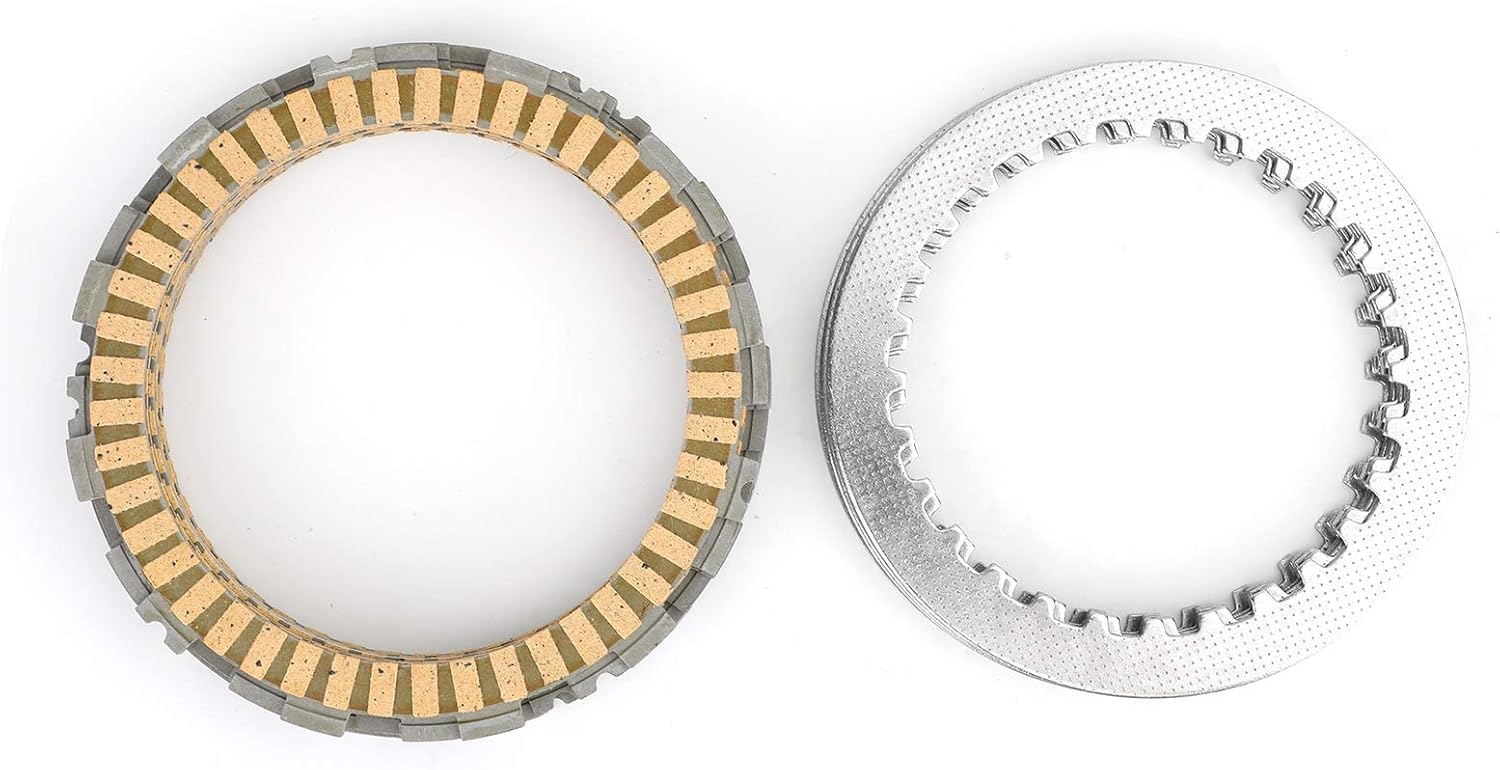 Bruce & Shark Clutch Plate Kit Friction & Iron Plates Fit for Honda TRX700 XX8/XX9/XXB 2008-2011
