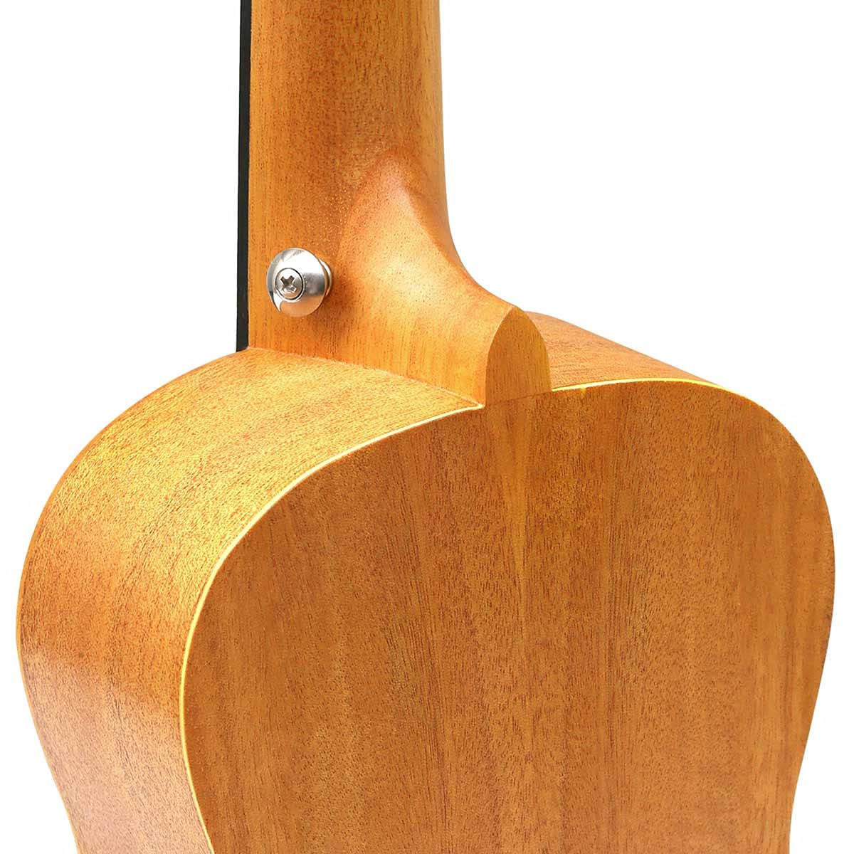 Ukulele da concerto con parte superiore in mogano, 58,4 cm, con accessori per ukulele con custodia, tracolla, corda in nylon plettri 23 inch