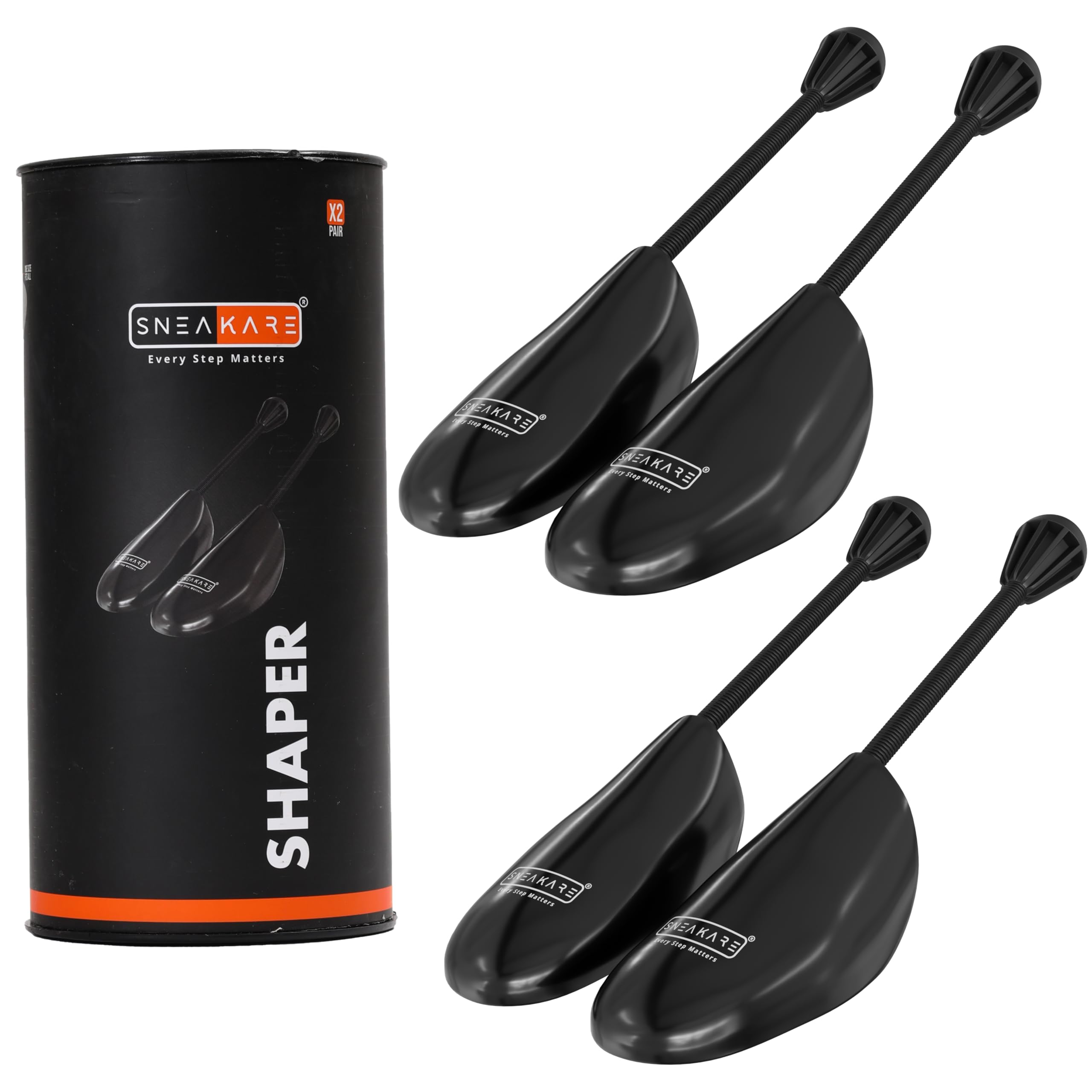 SNEAKARE Shoe Shaper | Shoe Tree for Sneakers | Shoe Shaper for Sneakers | Toe Shaper for Sneakers | Boot Shaper | Anti Rust Shoe Spring Shaper | Sneaker Shaper | Shoe Tree Set 2 Pairs (B0C6Y3HF4V) Amazon Price History, Amazon Price Tracker