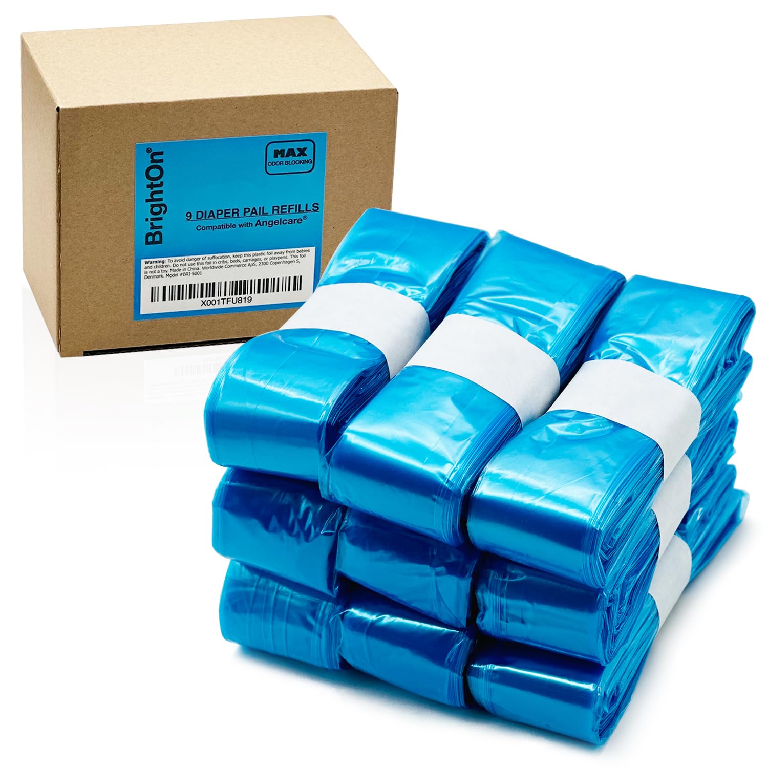 BrightOn® 9 Superior Odor Blocking Refills Compatible with Your Litter Refill Cartridge