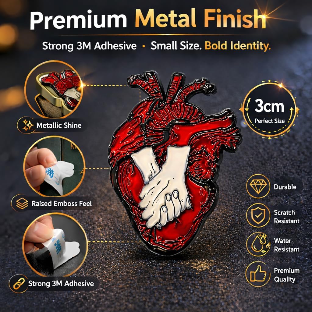 المميز - ستيكر لاصق معدني للجوال بلاصق 3M بعبارة قهوة، ملصق مع... - view 4