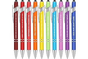 Funny Dog Lovers Pens Set for Vet Tech, Women, Adults