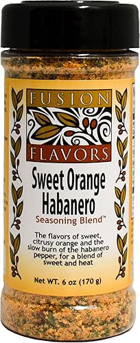 Fusion Flavors Habanero de naranja dulce, 6 oz