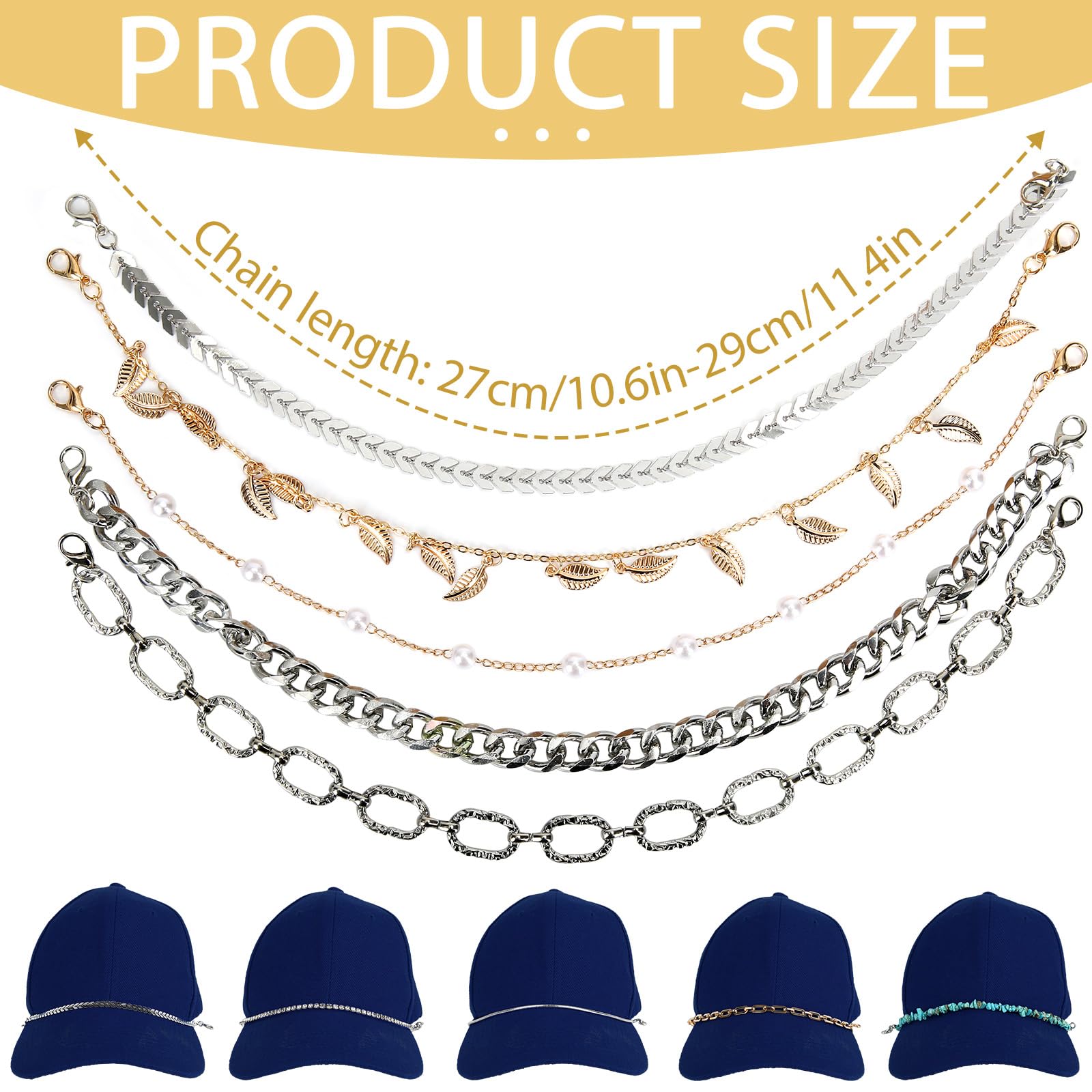 Mikovivi 14pcs Trucker Hat Charms Set - Image 2