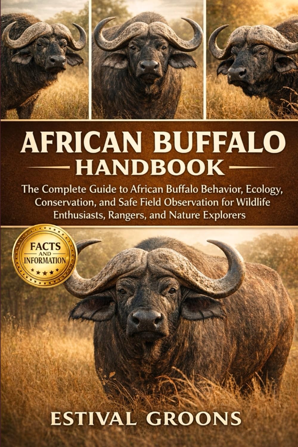 AFRICAN BUFFALO HANDBOOK: The Complete Guide to African Buffalo Behavior, Ecology, Conservation, and Safe Field Observation for Wildlife Enthusiasts, Rangers, and Nature Explorers