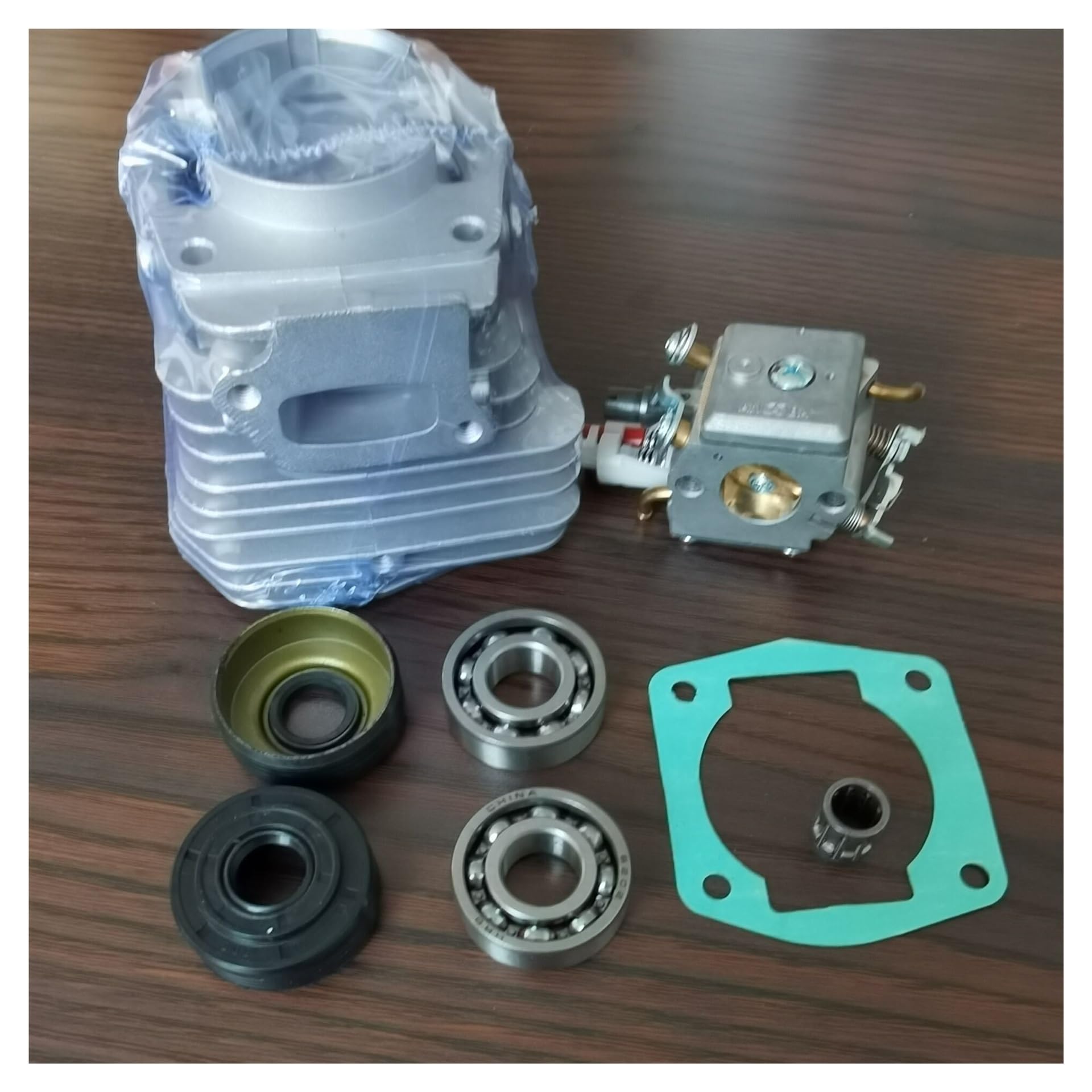 Kit piston-cylindre 45mm accessoires carb bearing seal pour tronçonneuse 353