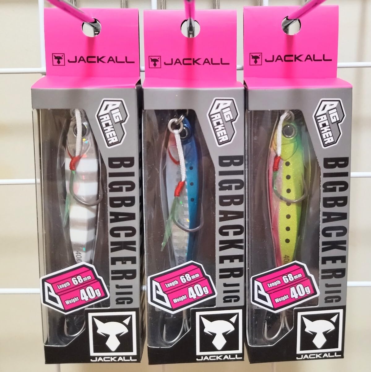 Amazon.co.jp: ジャッカル ビッグバッカージグ 40g 3個セット JACKALL
