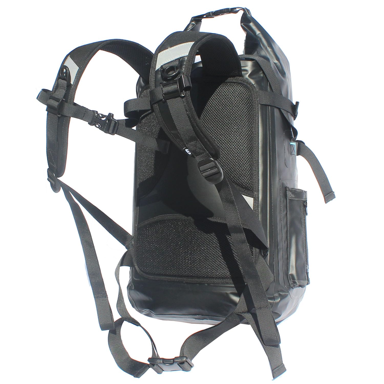 Borsa Nuoto Zaino impermeabile - Chiusura arrotolabile resistente, borsa stagna per pinne da sub e materiale da sub, unisex per adulti(White)