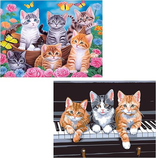 Ginfonr 5D Diamond Art Painting Cervo Kit Completo, Diamante Pittura