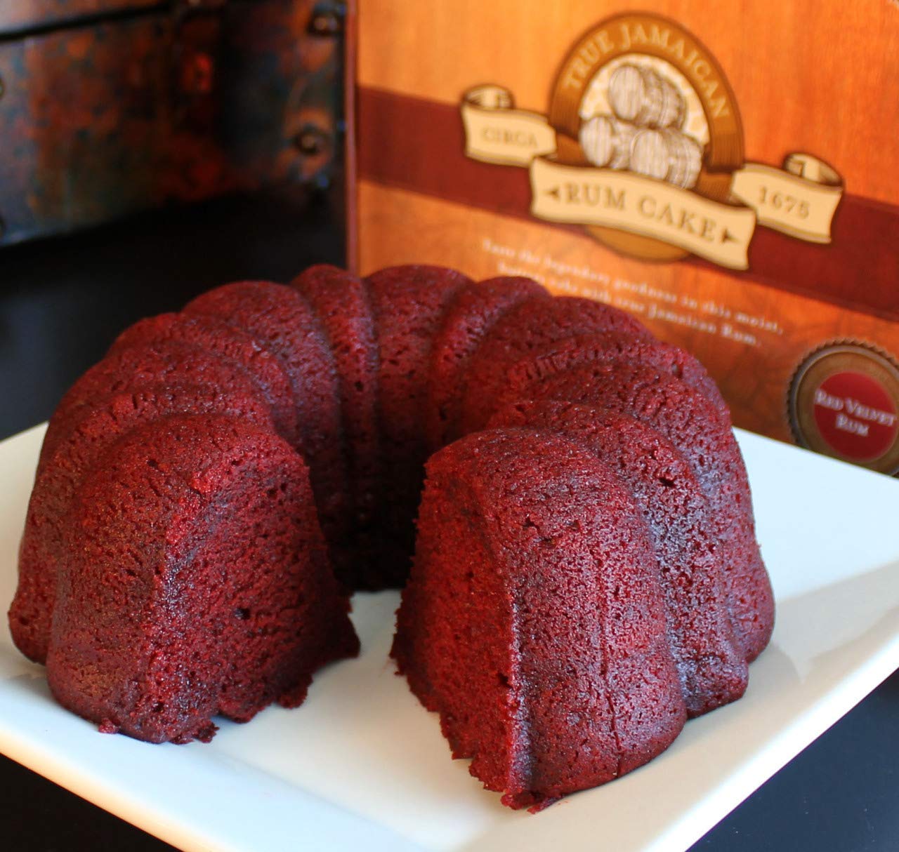 Wicked Jack's Tavern Red Velvet Rum Cake