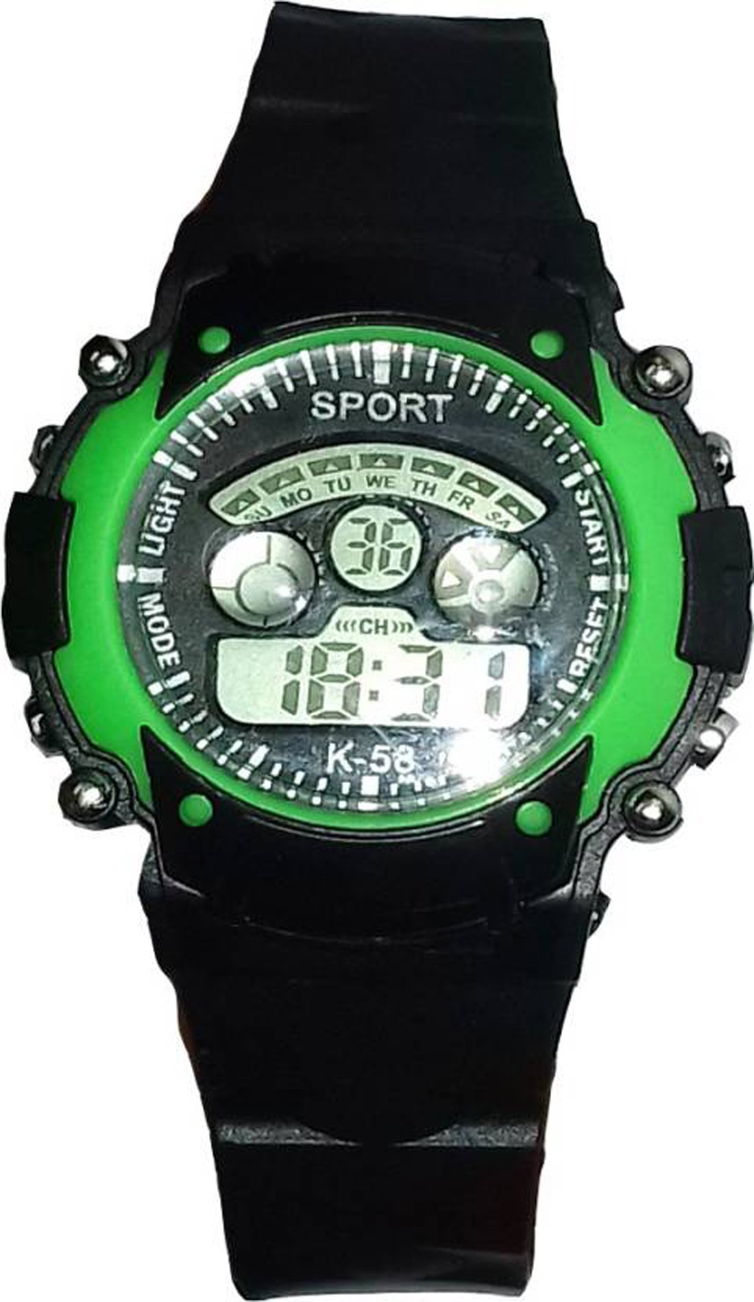 S S TRADERSZest4Kids - Casual Sport Watch with Seven Lights and Seven Colour, Week Display in Round Dail - Boys/Men/Kids - Best Return Gift 242125
