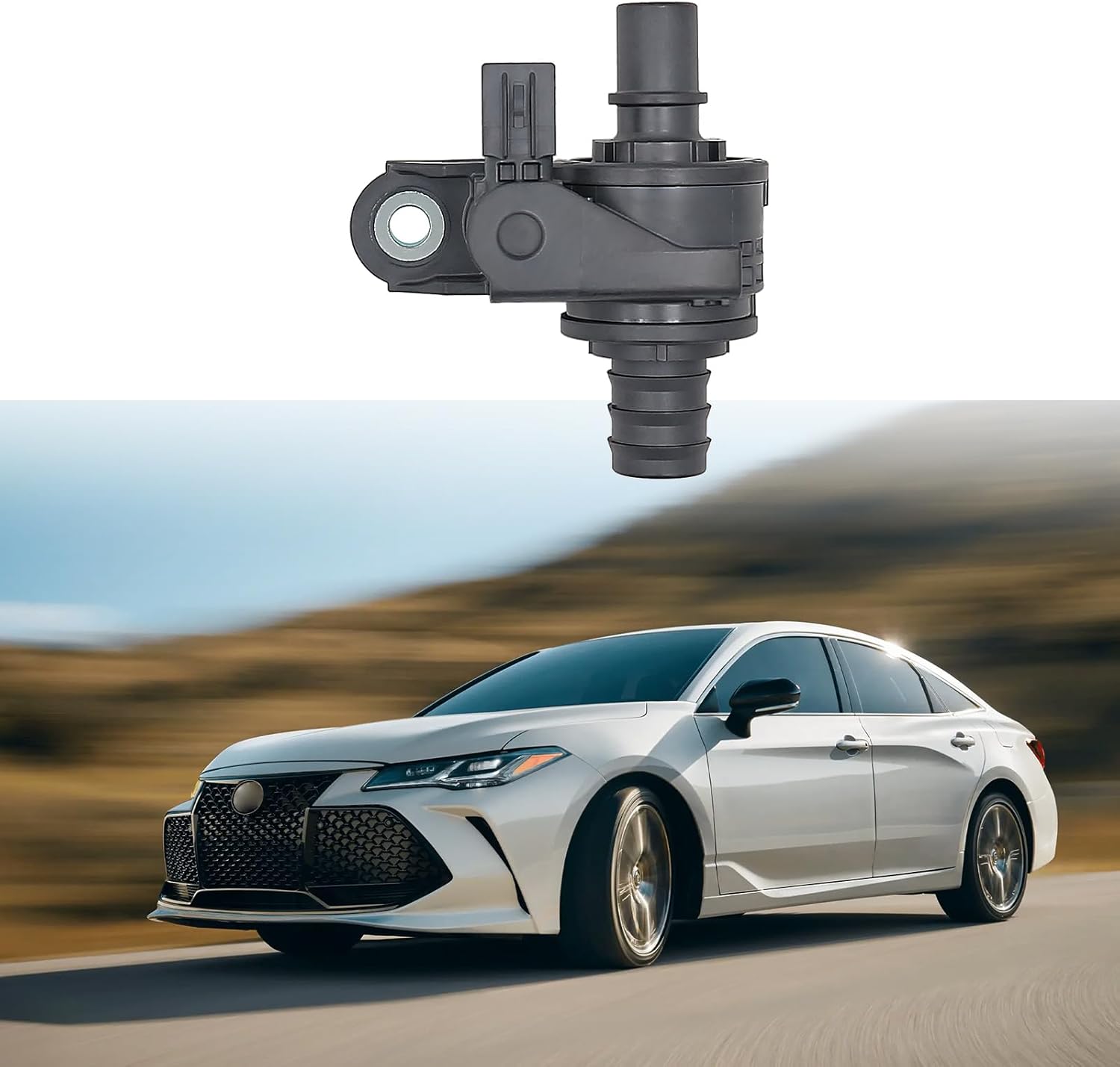 Coolant Water Control Valve Replacement Compatible with 2018-2022 Toyota Rav4 Camry Avalon 16671-25010 1667125010