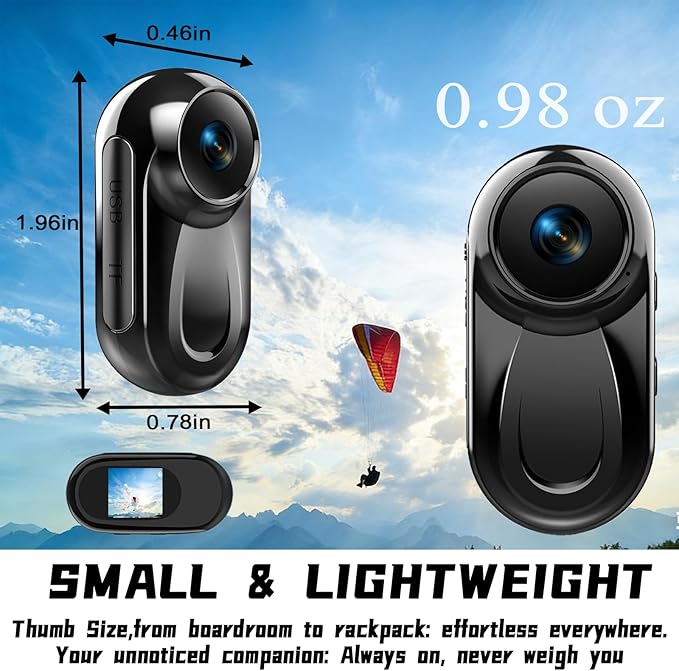 JYSECURE MD10 Cámara Deportiva 1080P 64GB miniatura 2