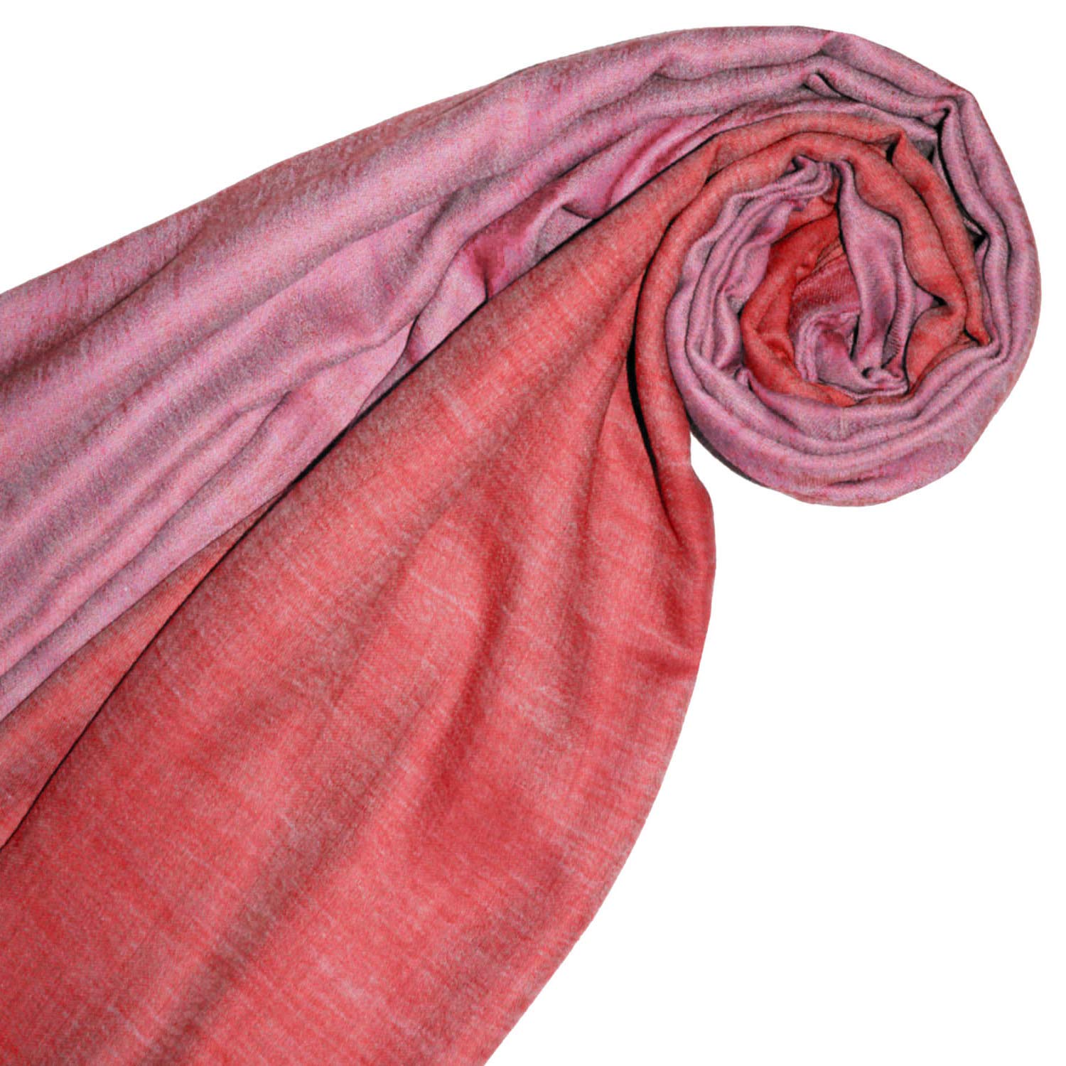 Lorenzo Cana Bufanda reversible para mujer, 100% cachemira, bicolor