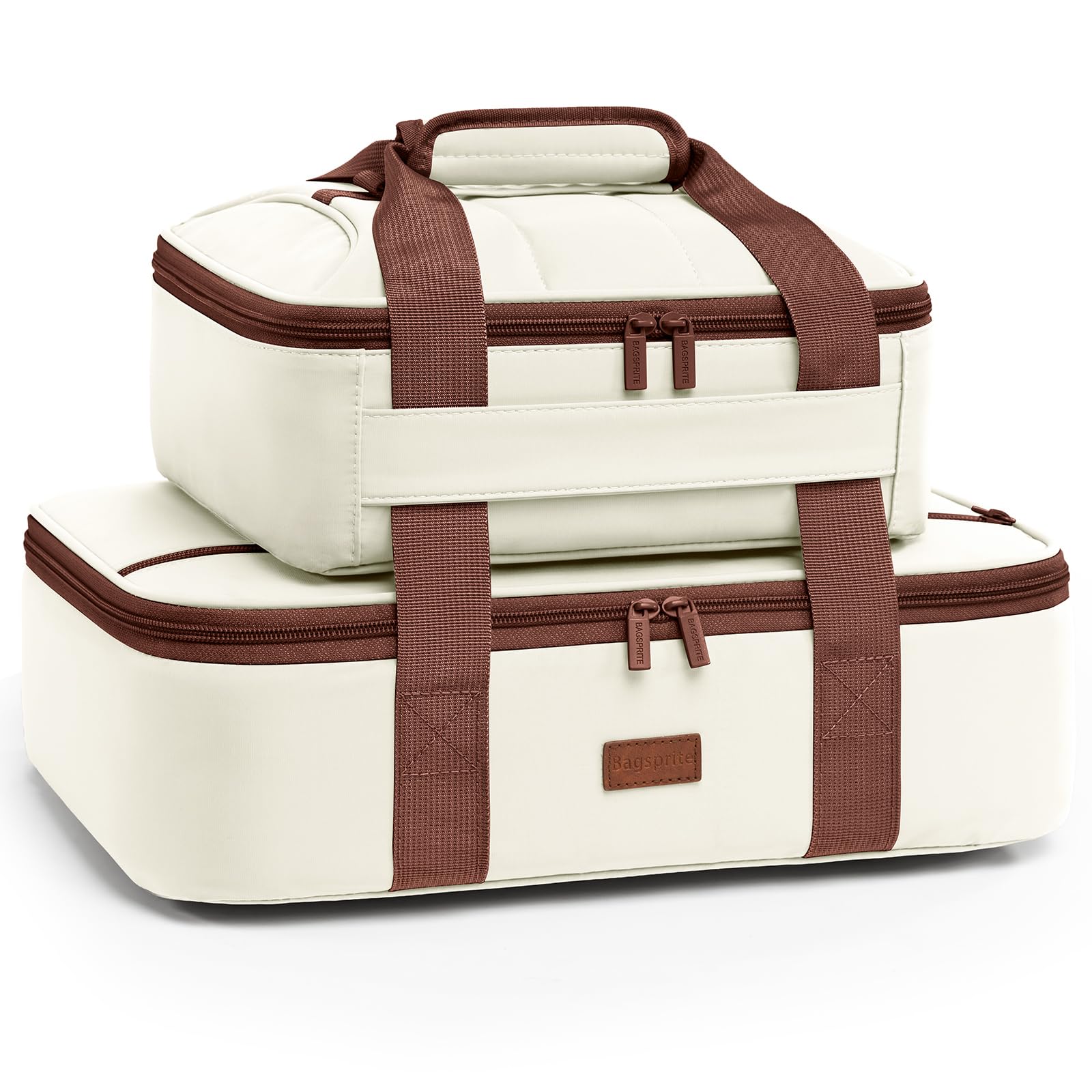 2-Piece Insulated Casserole Carrier Set for 9" x 13" &amp; 9" x 9" Baking Dish