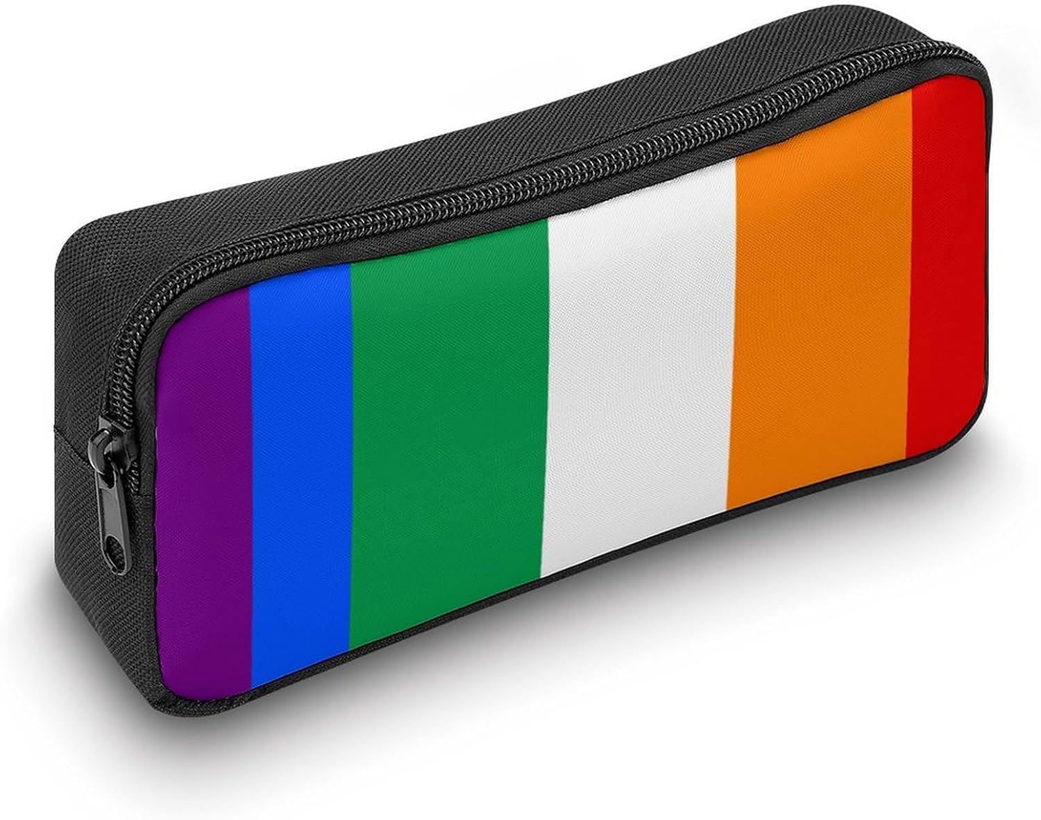 Irish LGBT Rainbow Flag Travel Cosmetic Bag Makeup Bag image 4