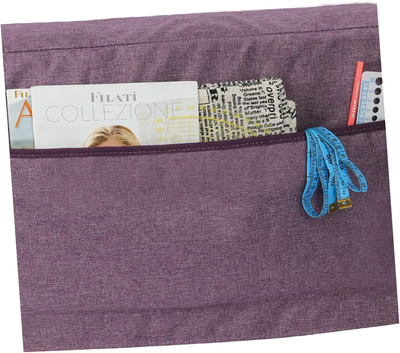 NUOBESTY Sewing Machine Cover Zipper Pocket Oxford Material Case for Home Use Easy to Clean and Stylish Design Fits Household Sewing Machines