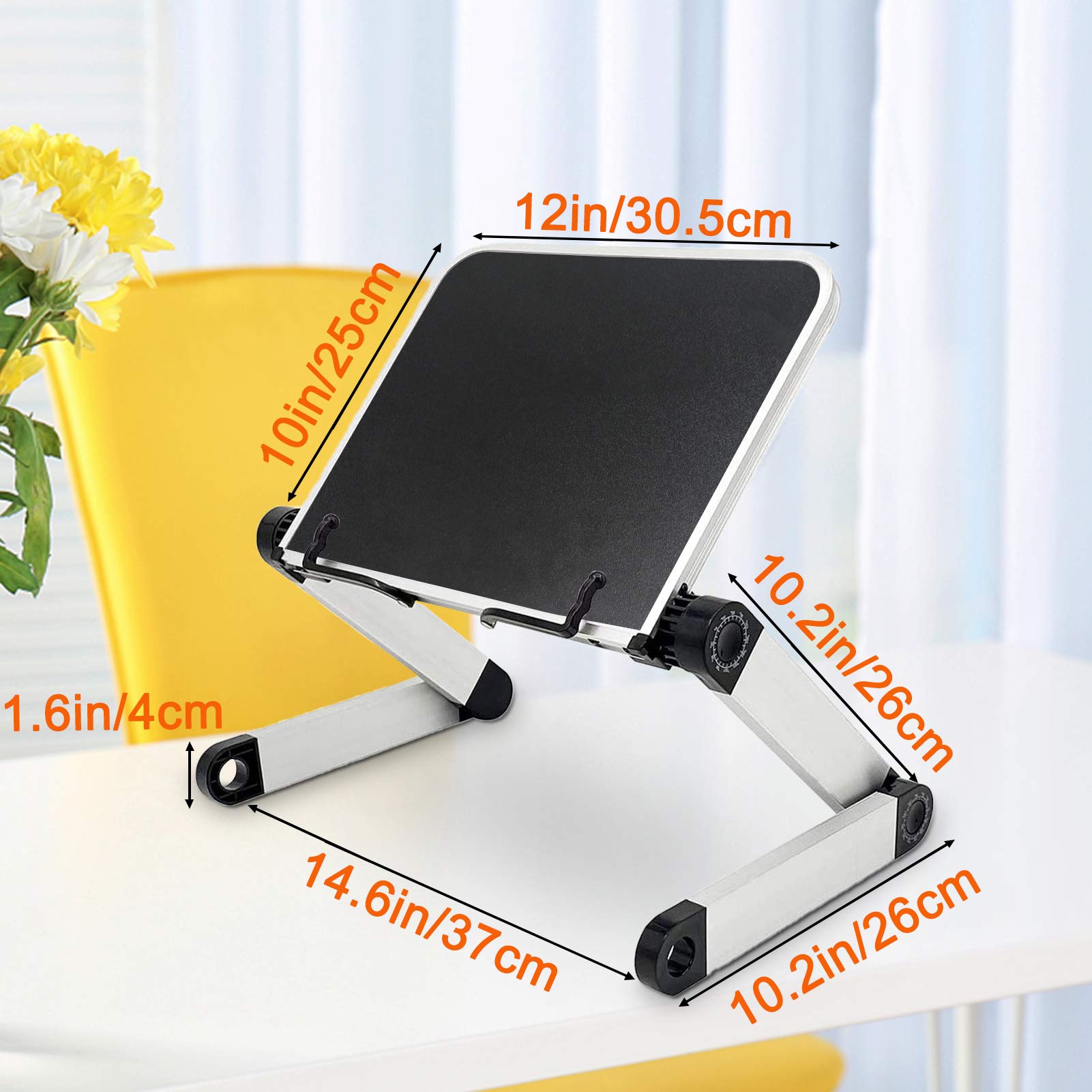 Book Stand for Reading Adjustable Textbook Stand Ergonomic Bed Book