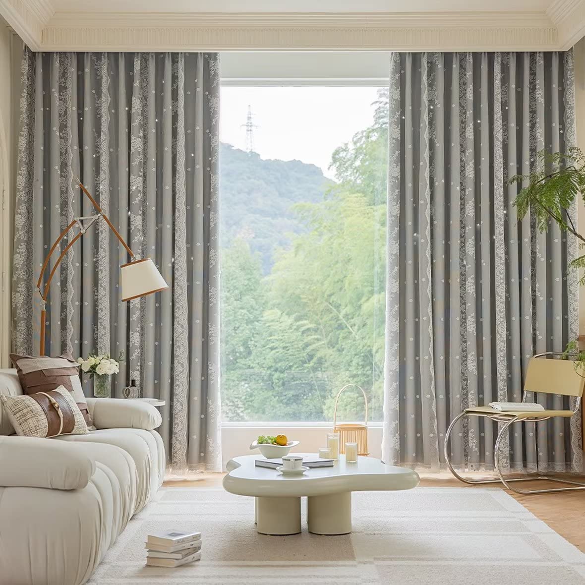 定価10万オーダードレープカーテン腰窓用