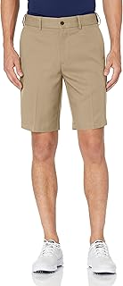 PGA TOUR Men's Flat Front Golf Short with Expandable Waistband (Size 30-44)