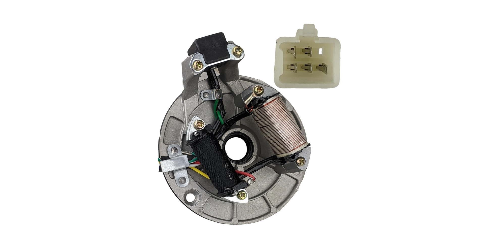 2 / 5 satton⭐︎ Amazon.com: RedCap 2 Coil Stator Ignition Magneto Plate with