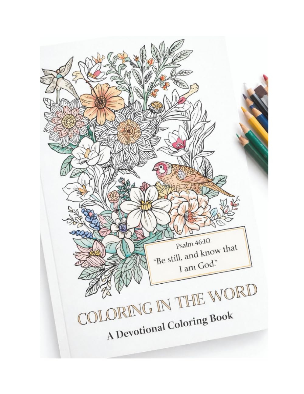 Coloring in the Word: A Devotional Coloring Book