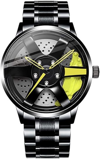 ECOSWAY Pro Racing Orologio Unico Uomini Cerchi Hub Orologio Sport Auto  Ruota Design In Acciaio Inox Impermeabile Orologio Da Polso : Amazon.it:  Orologi